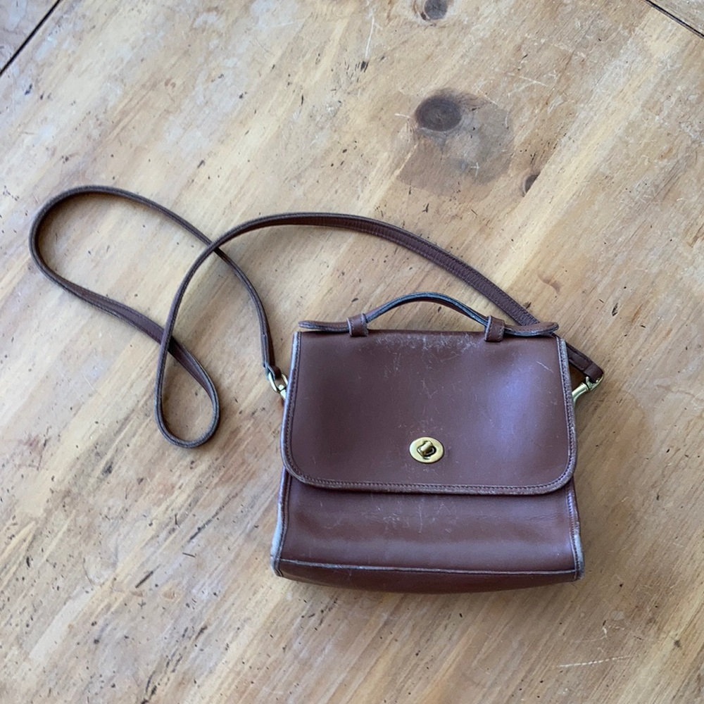 ****Vintage Coach Cowhide purse SCAM ALERT